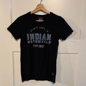Indian Motorcycle Women’s Black Short Sleeve Graphic Tee